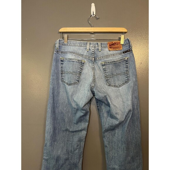 Lucky Brand Jeans Womens 6/28 Blue Light Wash Bootcut Mid Rise Zip Fly Denim - Picture 6 of 9
